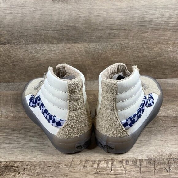 VANS Rokit x Sk8-Hi 38 DX WS Translucent Pebble Beige Mens 5.5 Womens 6.5 NEW - Picture 5 of 12